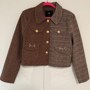 NWOT 7 For All Mankind Jacket (Wool Blend)